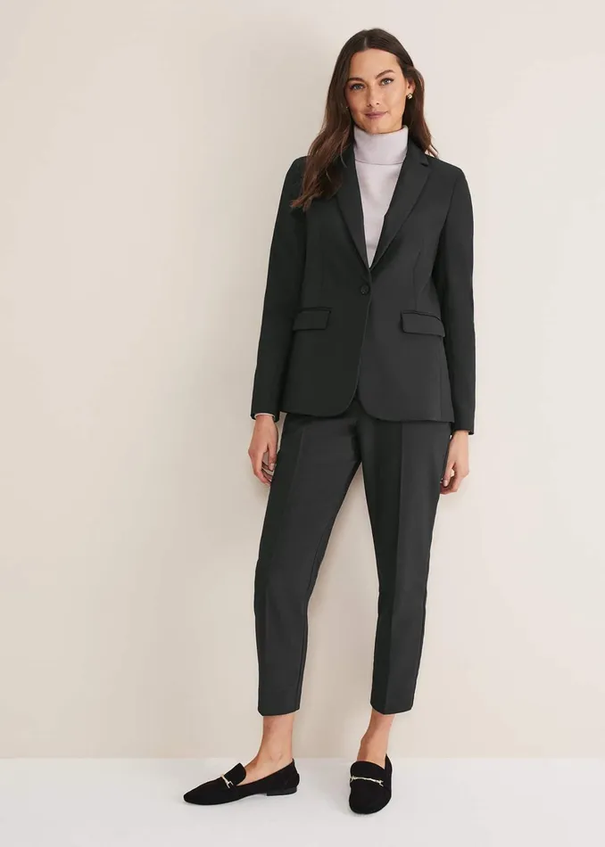 Women Phase Eight Jackets Ulrica Black Blazer Black