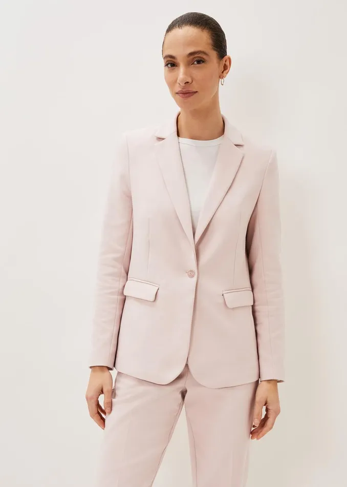 Women Phase Eight Jackets Ulrica Pink Blazer Pale Pink