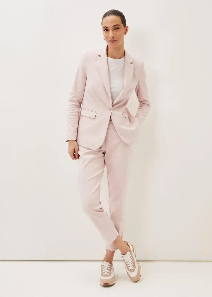 Women Phase Eight Jackets Ulrica Pink Blazer Pale Pink