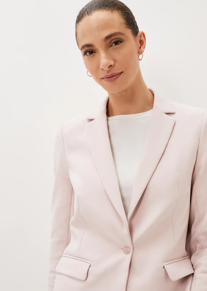 Women Phase Eight Jackets Ulrica Pink Blazer Pale Pink