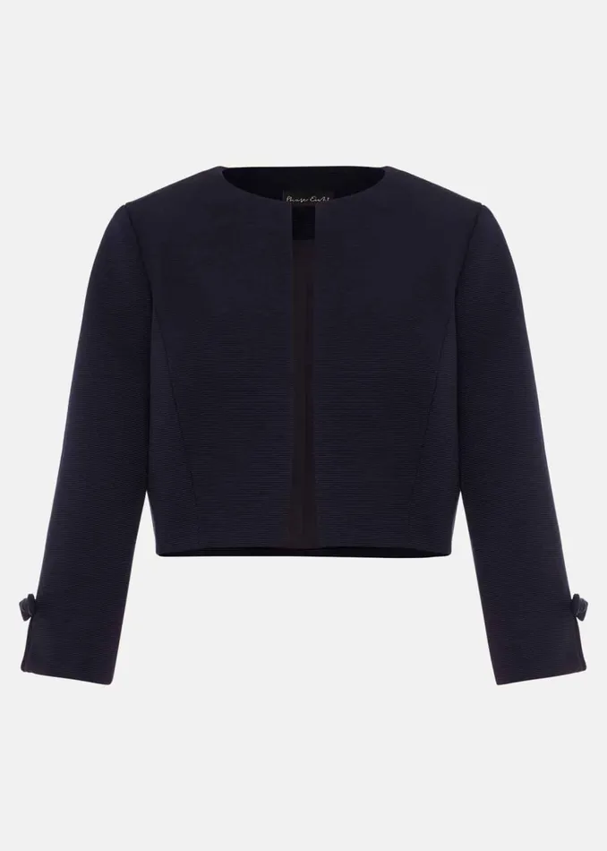 Women Phase Eight Jackets Zoelle Bow Jacket Navy