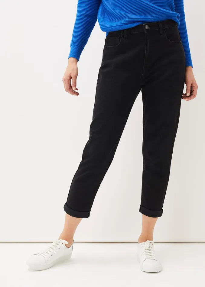 Women Phase Eight Jeans Angelina Girlfriend Jeans Black