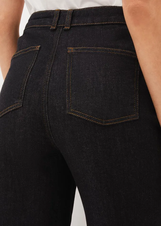 Women Phase Eight Jeans Magsie Wide Leg Jean Black