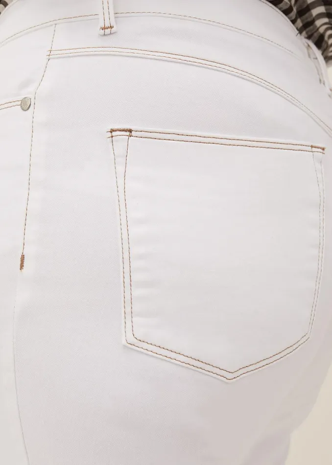 Women Phase Eight Jeans Ramona Cropped Straight Leg Jean White