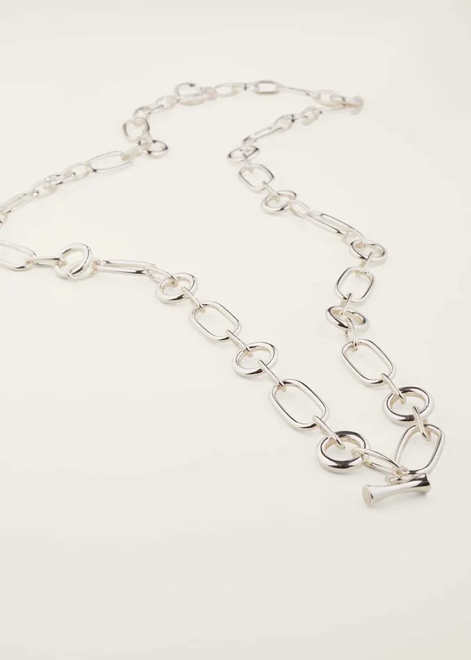 Women Phase Eight Jewellery Miranda Silver Chain Necklace Silver