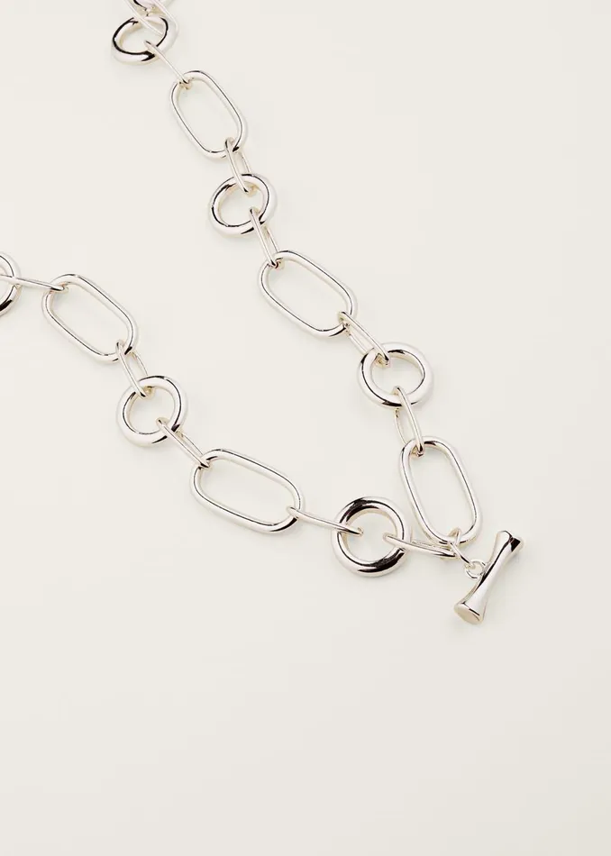 Women Phase Eight Jewellery Miranda Silver Chain Necklace Silver