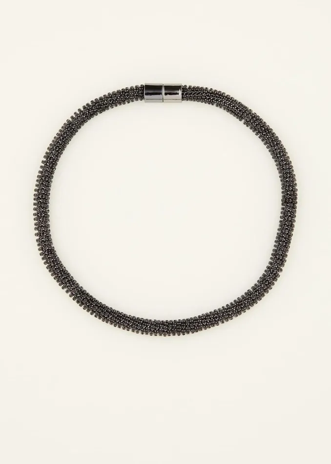 Women Phase Eight Jewellery Sparkle Necklace Black