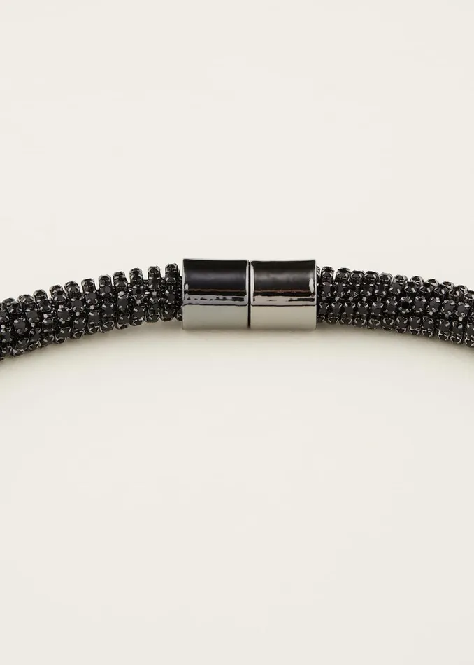 Women Phase Eight Jewellery Sparkle Necklace Black