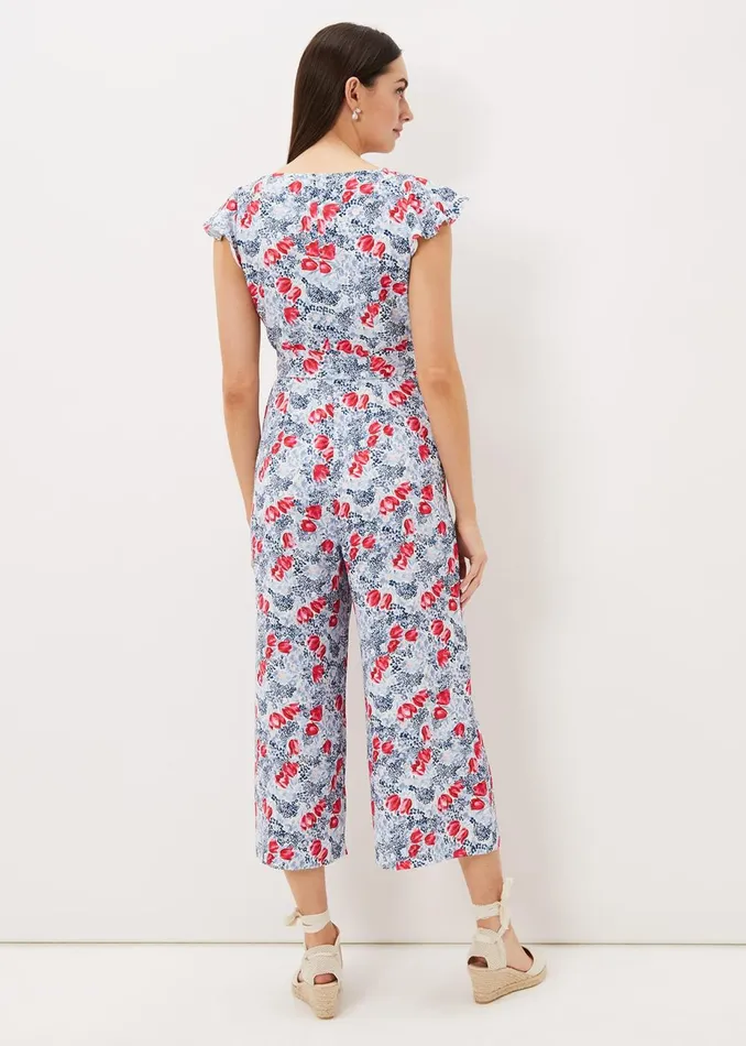 Women Phase Eight Jumpsuits Abbiana Tulip Jumpsuit Multicoloured