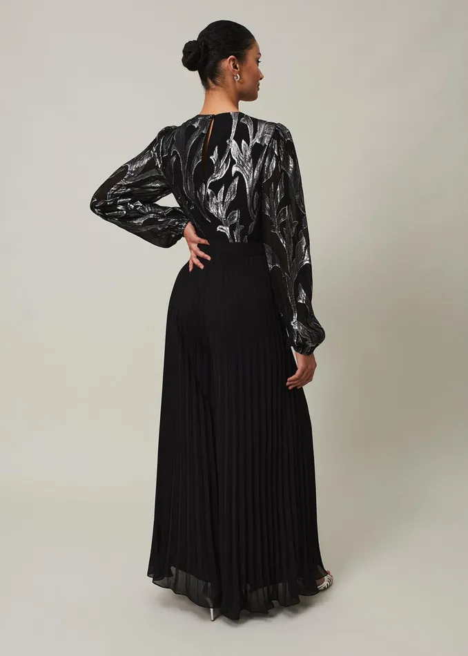 Women Phase Eight Jumpsuits Althea Wide Leg Jumpsuit Black