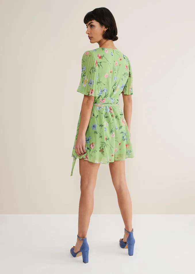 Women Phase Eight Jumpsuits Astoria Floral Playsuit Greenmulti