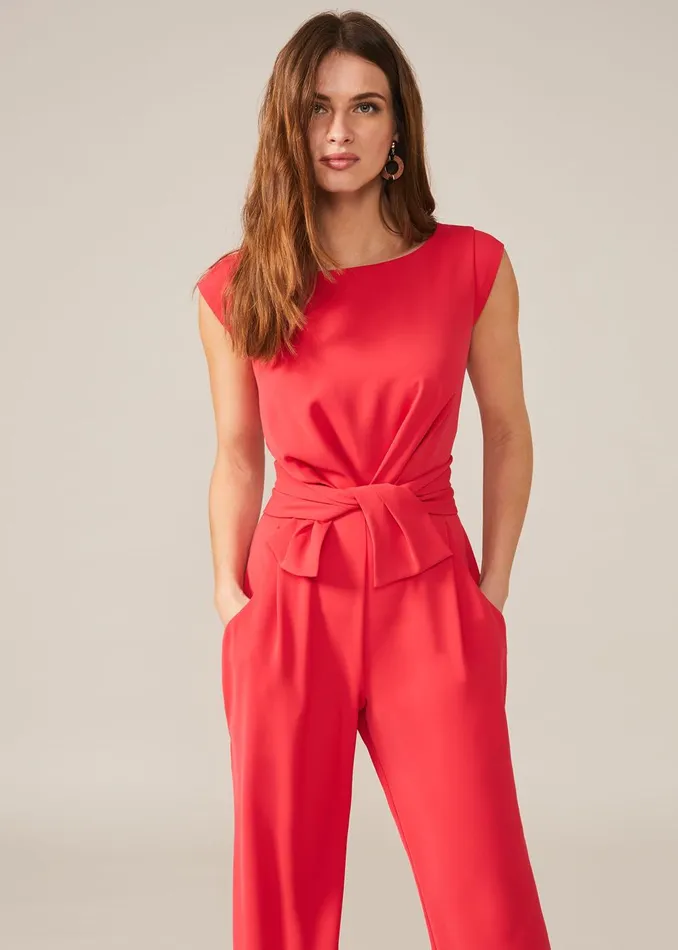 Women Phase Eight Jumpsuits Janey Jumpsuit Coral
