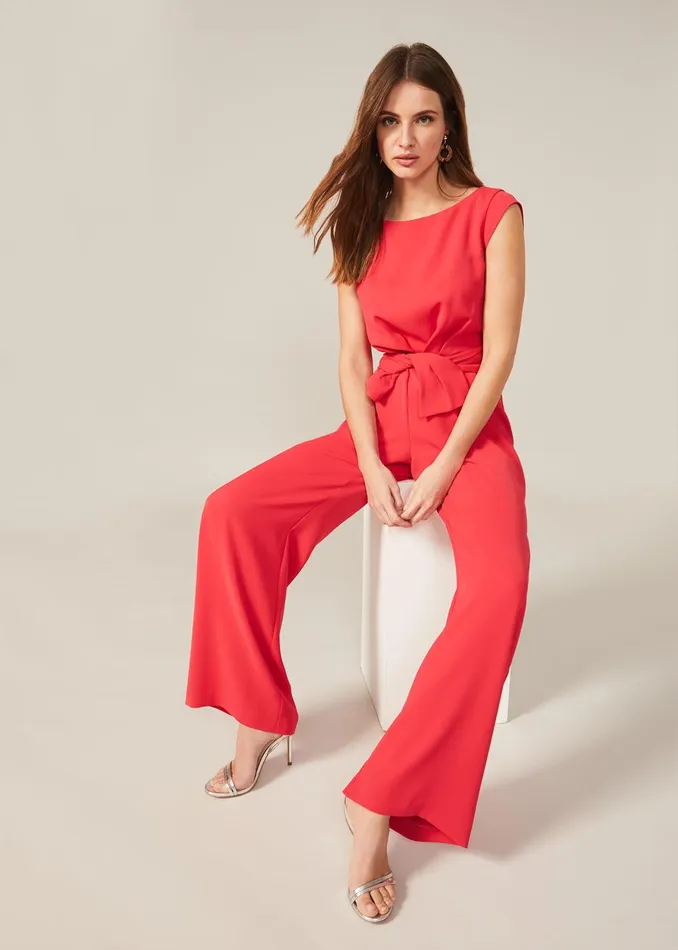 Women Phase Eight Jumpsuits Janey Jumpsuit Coral