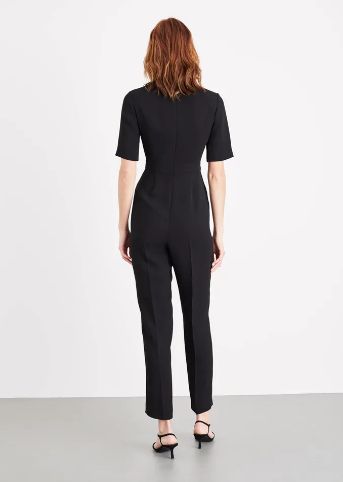 Women Phase Eight Jumpsuits Nina City Suit Jumpsuit Black