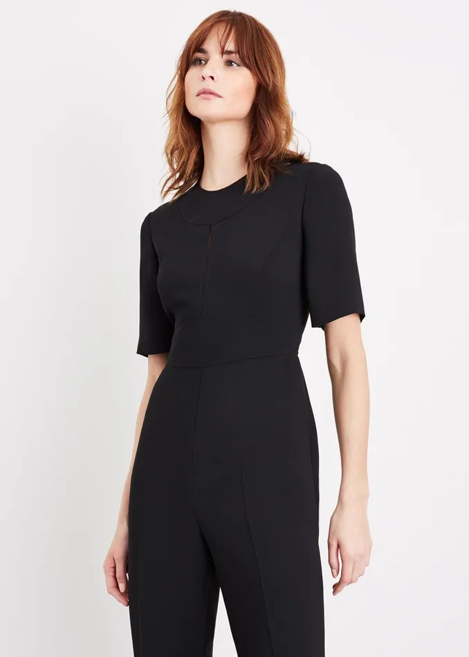 Women Phase Eight Jumpsuits Nina City Suit Jumpsuit Black
