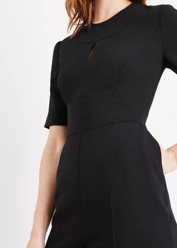 Women Phase Eight Jumpsuits Nina City Suit Jumpsuit Black