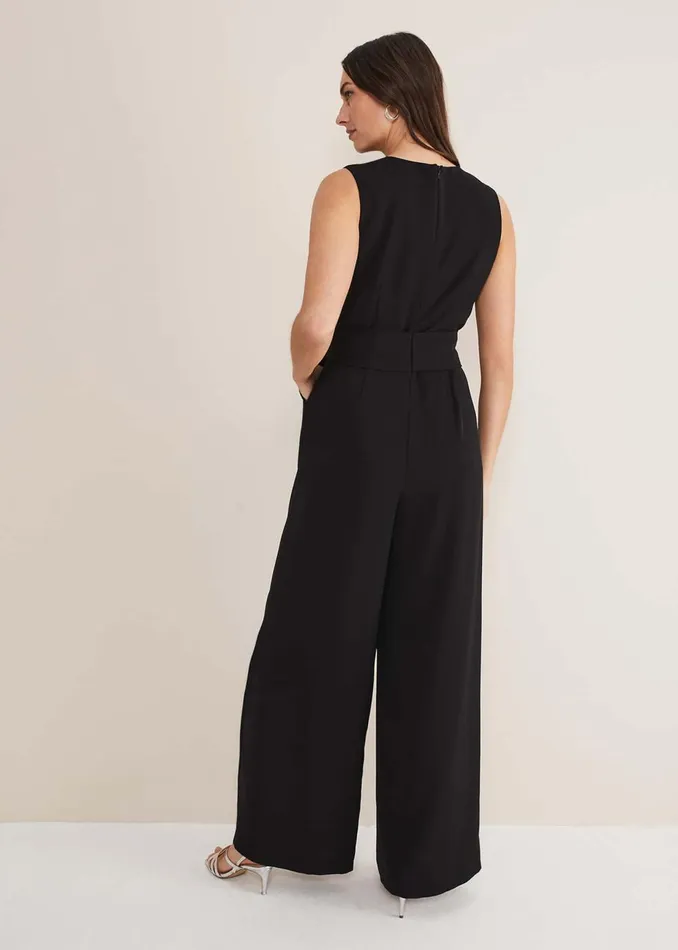 Women Phase Eight Jumpsuits Reina Jumpsuit Black