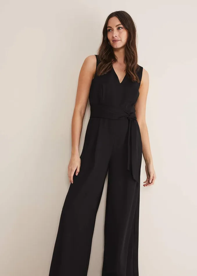 Women Phase Eight Jumpsuits Reina Jumpsuit Black