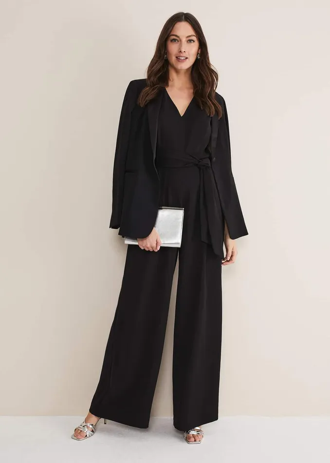 Women Phase Eight Jumpsuits Reina Jumpsuit Black