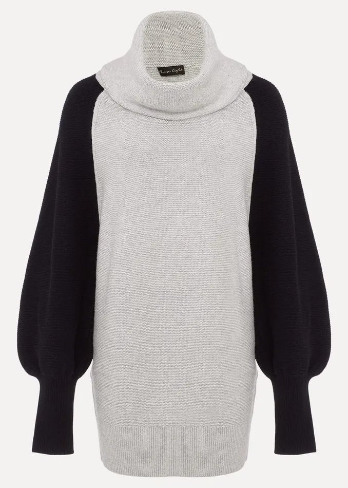 Women Phase Eight Knitwear Audra Colourblock Knit Jumper Greenpink