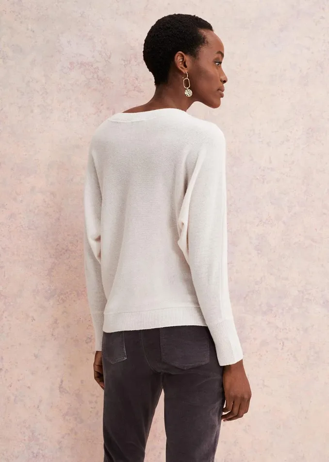 Women Phase Eight Knitwear Beatrice Cashmere Jumper Pale Pink