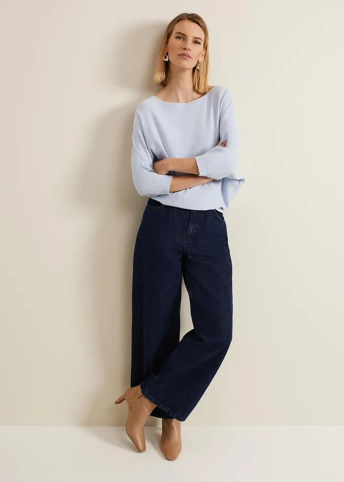 Women Phase Eight Knitwear Cristine Knit Jumper Blue