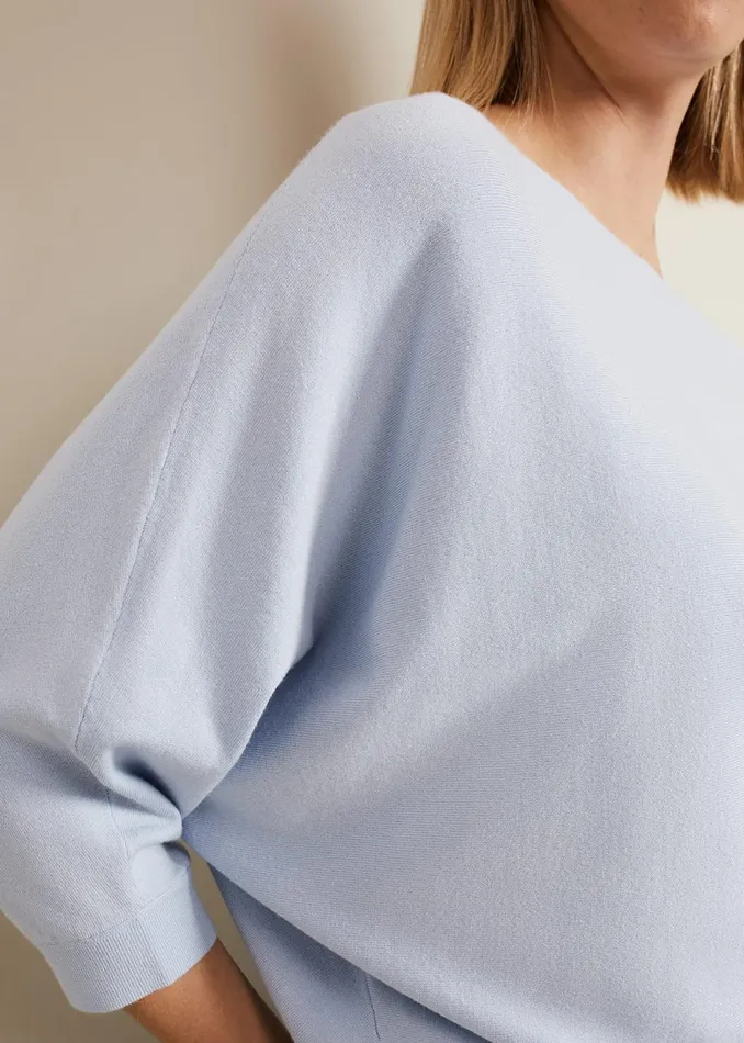 Women Phase Eight Knitwear Cristine Knit Jumper Blue