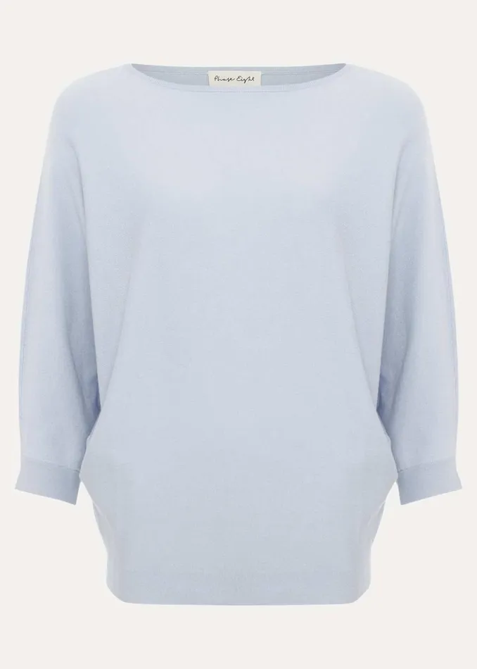 Women Phase Eight Knitwear Cristine Knit Jumper Blue