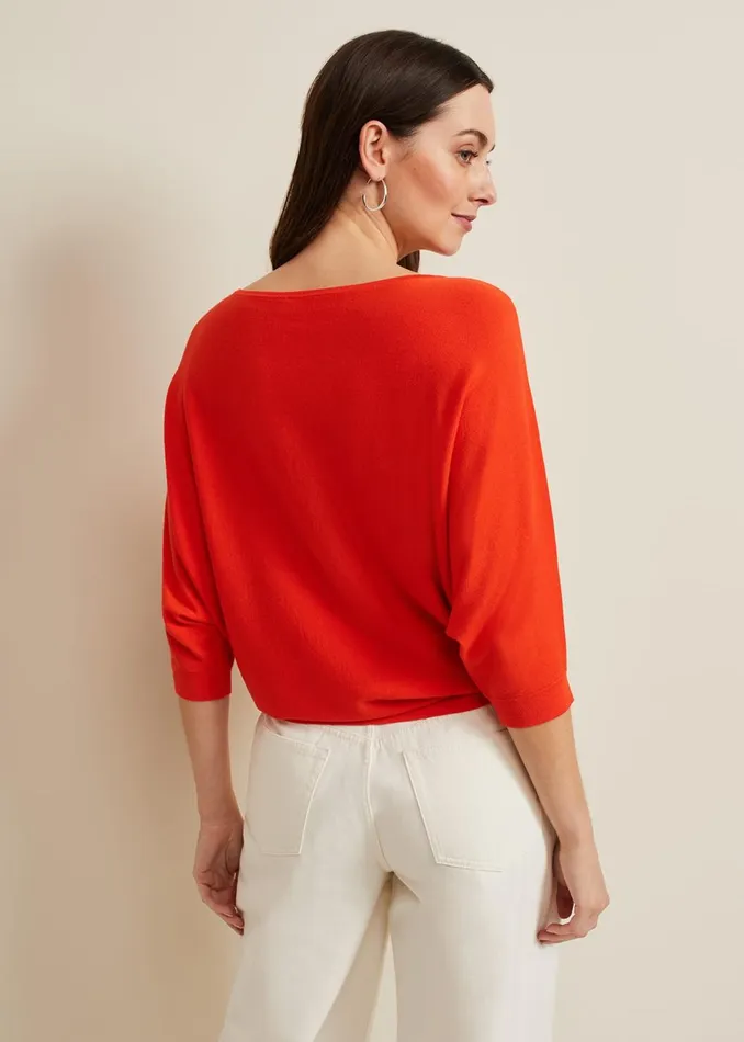 Women Phase Eight Knitwear Cristine Knit Jumper Coral