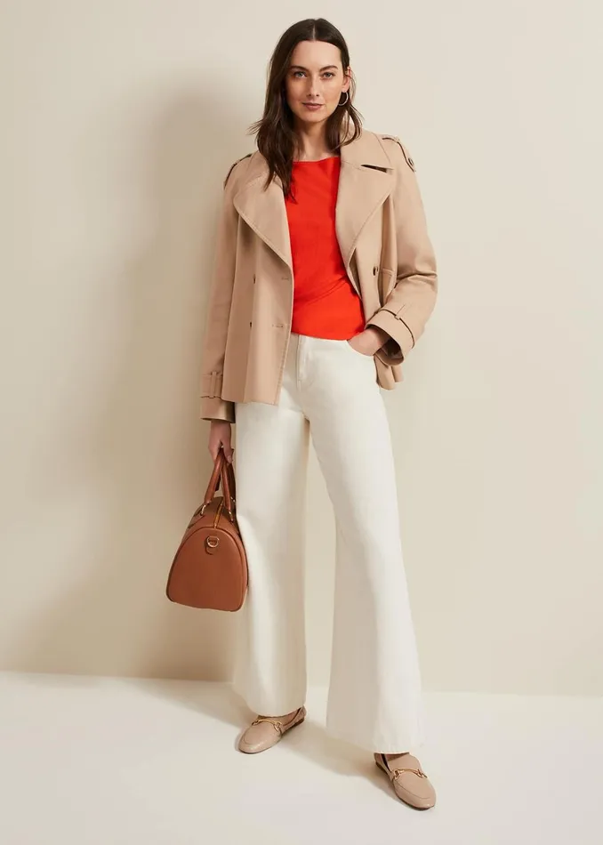Women Phase Eight Knitwear Cristine Knit Jumper Coral