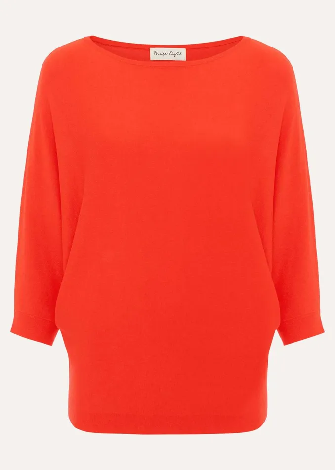 Women Phase Eight Knitwear Cristine Knit Jumper Coral