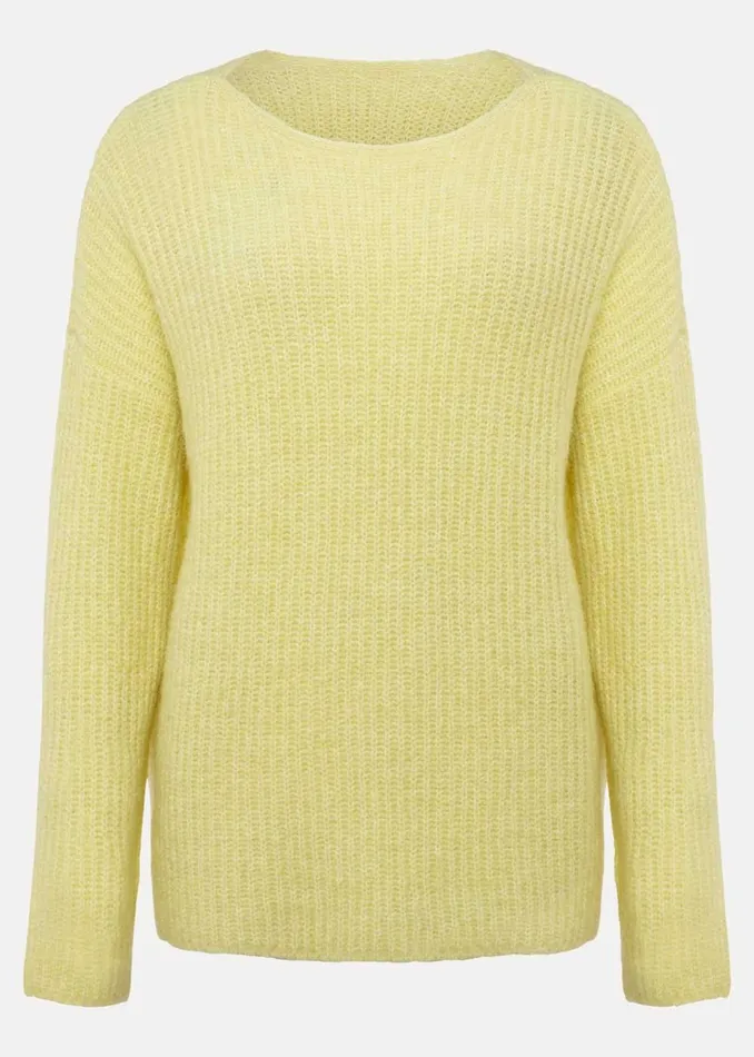 Women Phase Eight Knitwear Fay Mohair Open Knitted Jumper Sherbet