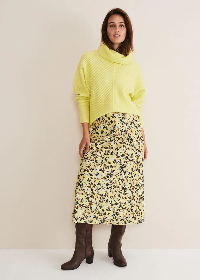 Women Phase Eight Knitwear Filippa Cowl Neck Jumper Sherbet