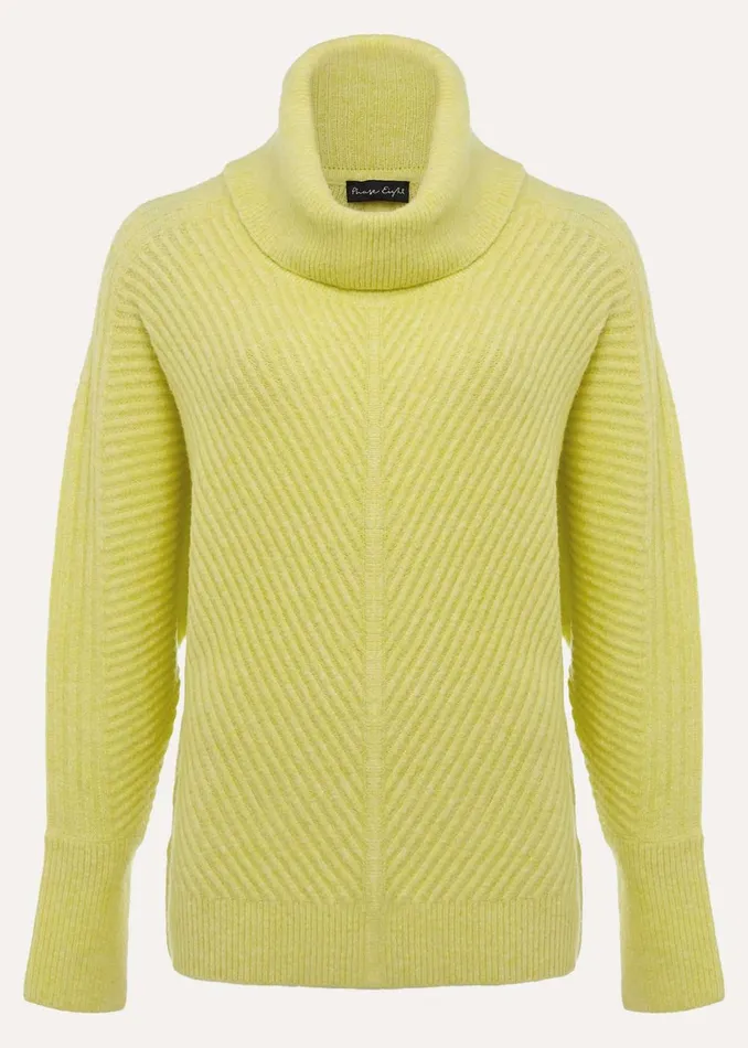 Women Phase Eight Knitwear Filippa Cowl Neck Jumper Sherbet
