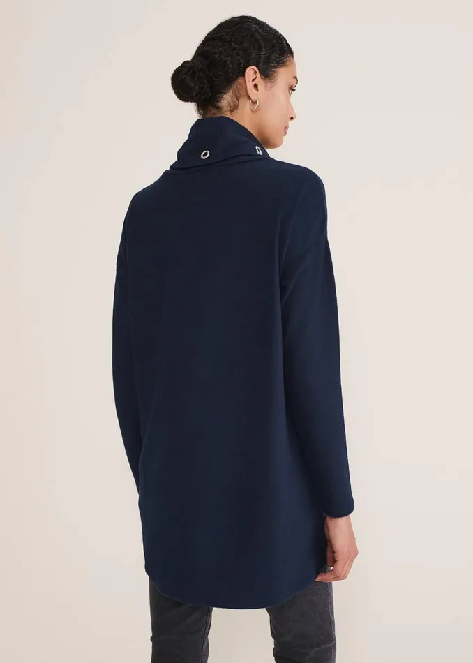 Women Phase Eight Knitwear Gwen Eyelet Jumper Midnight