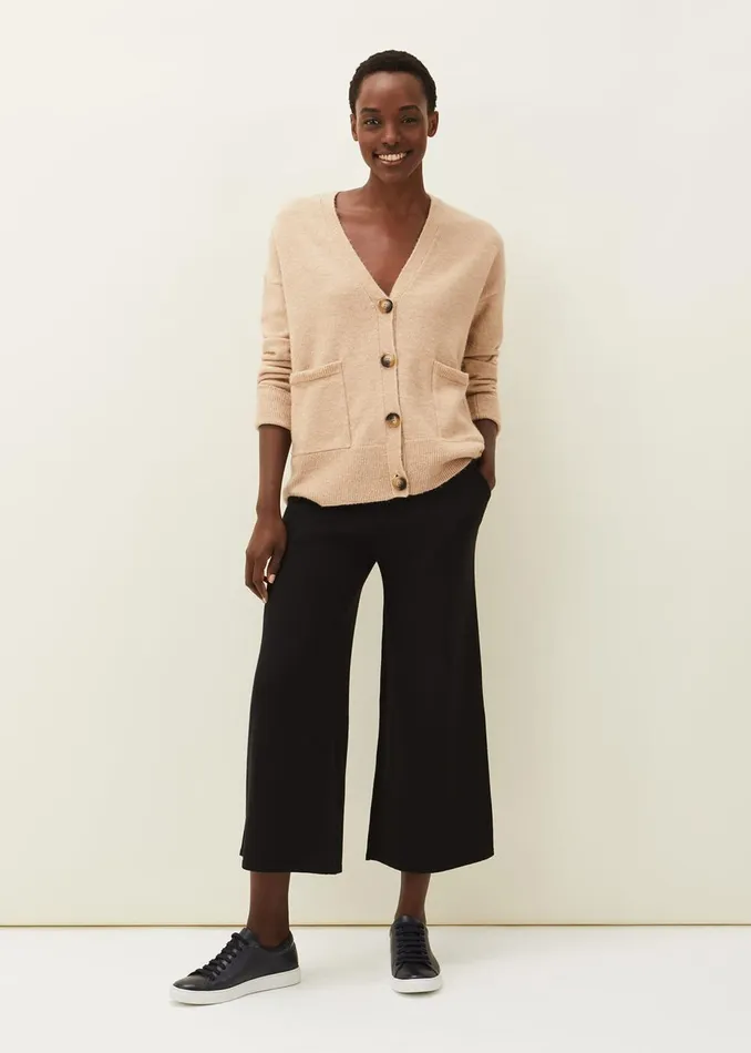 Women Phase Eight Knitwear Immy Cardigan Camel