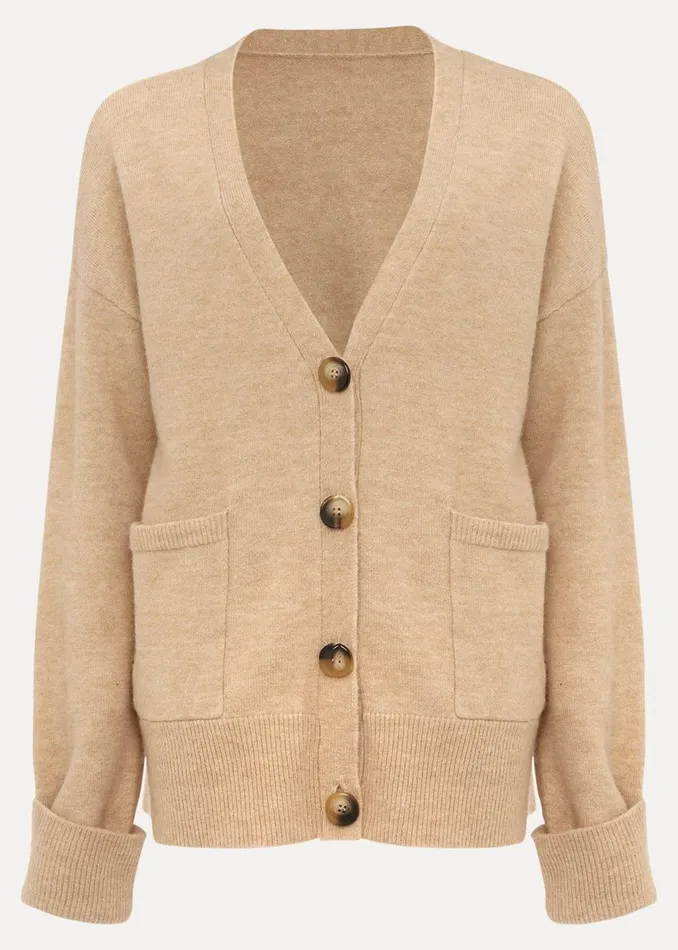Women Phase Eight Knitwear Immy Cardigan Camel