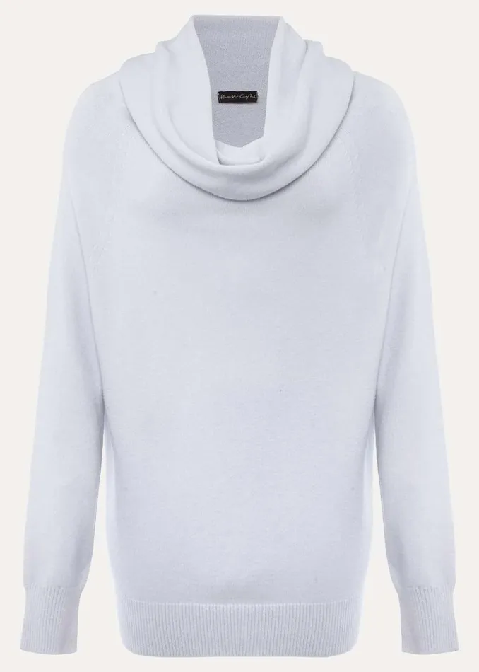 Women Phase Eight Knitwear Rylee Roll Neck Knit Ice Blue