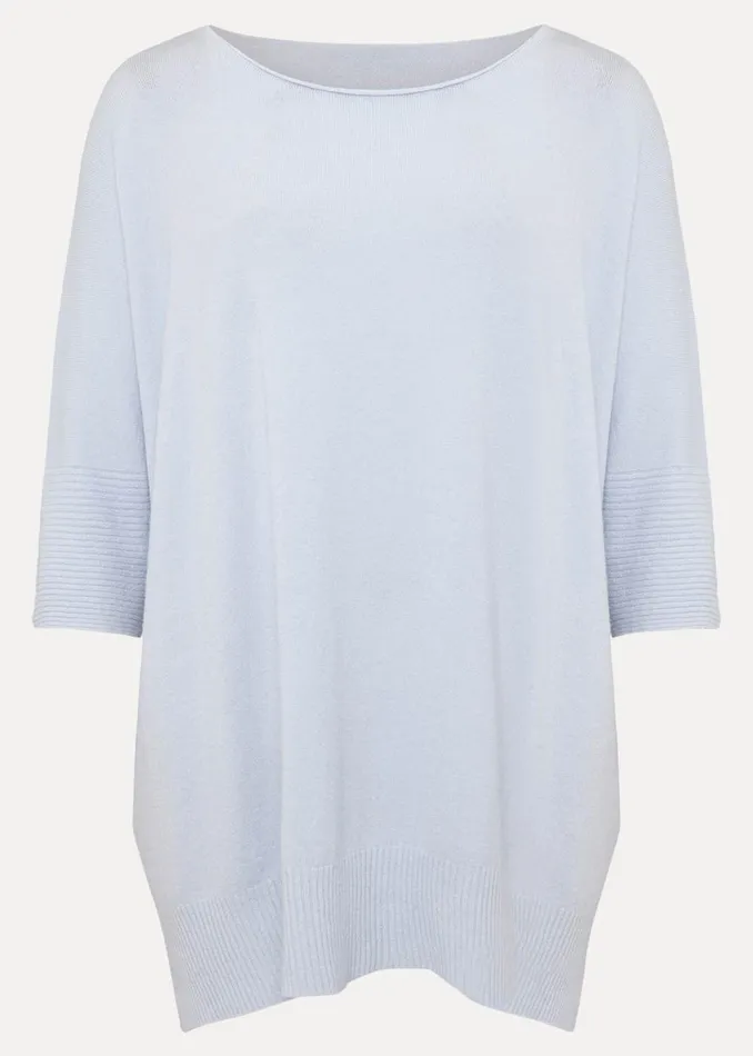 Women Phase Eight Knitwear Zienna Light Blue Jumper Pale Blue