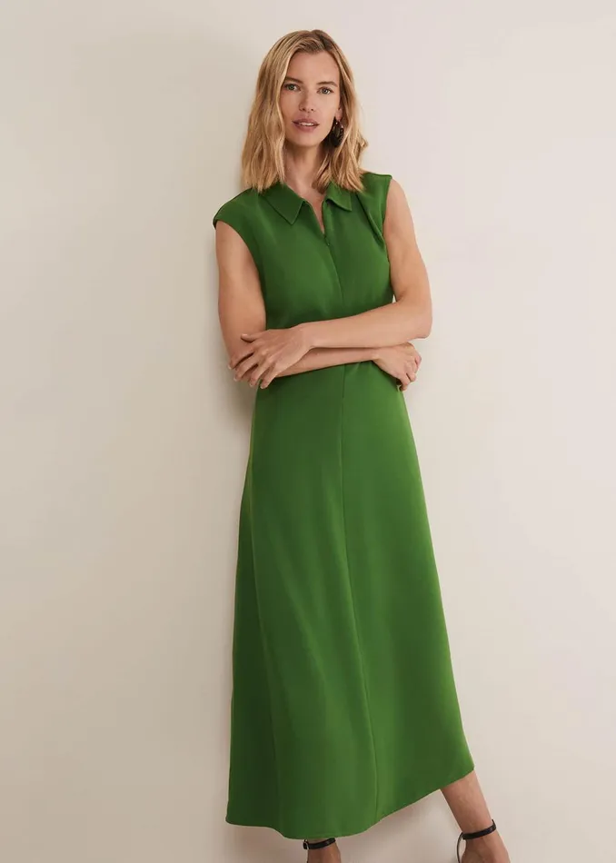 Women Phase Eight Maxi Dresses Janine Green Maxi Dress Green