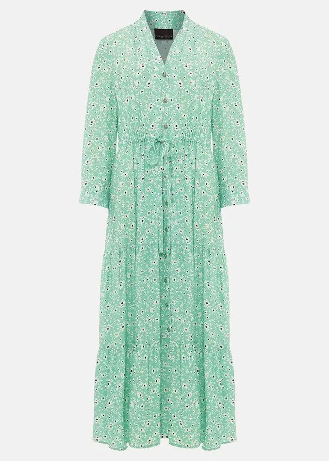 Women Phase Eight Midi Dresses Diana Floral Midi Dress Green
