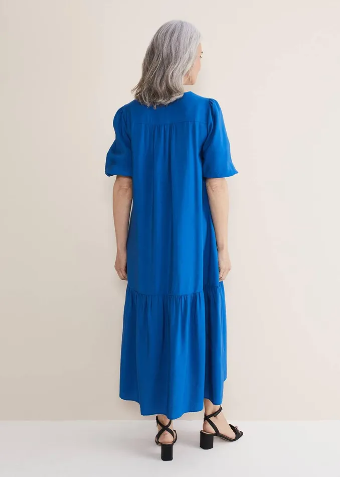 Women Phase Eight Midi Dresses Ive Midi Dress Cobalt