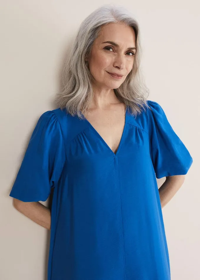 Women Phase Eight Midi Dresses Ive Midi Dress Cobalt