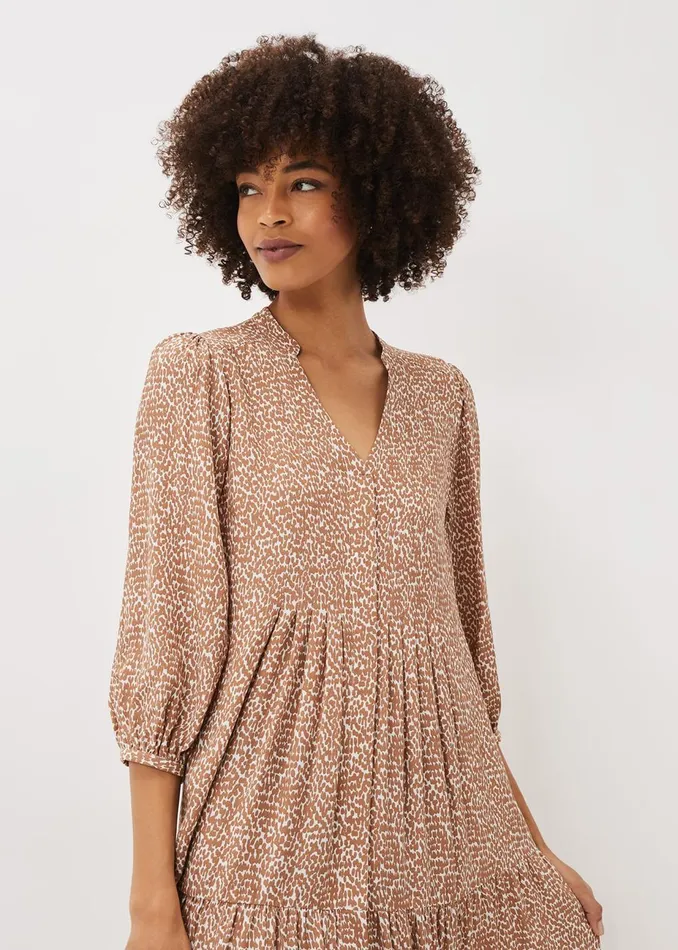 Women Phase Eight Midi Dresses Penele Midi Dress Tanivory