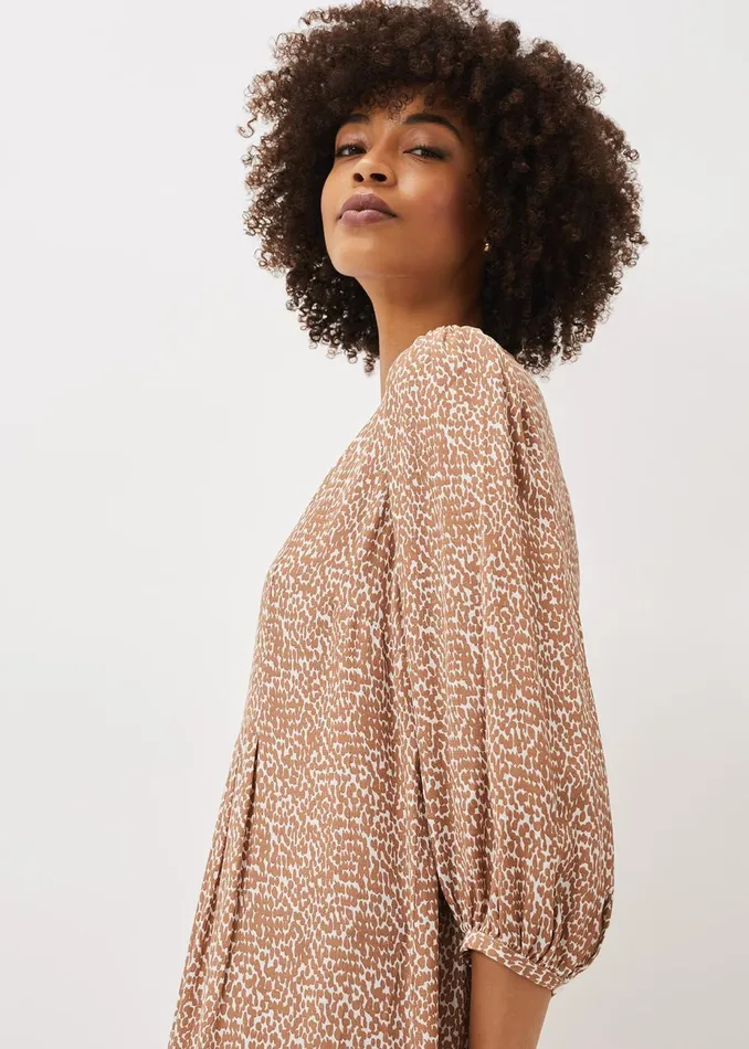Women Phase Eight Midi Dresses Penele Midi Dress Tanivory