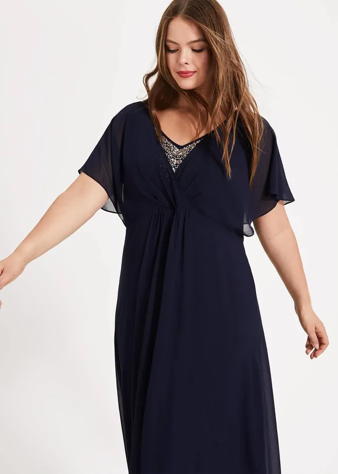 Women Phase Eight Occasion Dresses Albertina Maxi Dress Navy