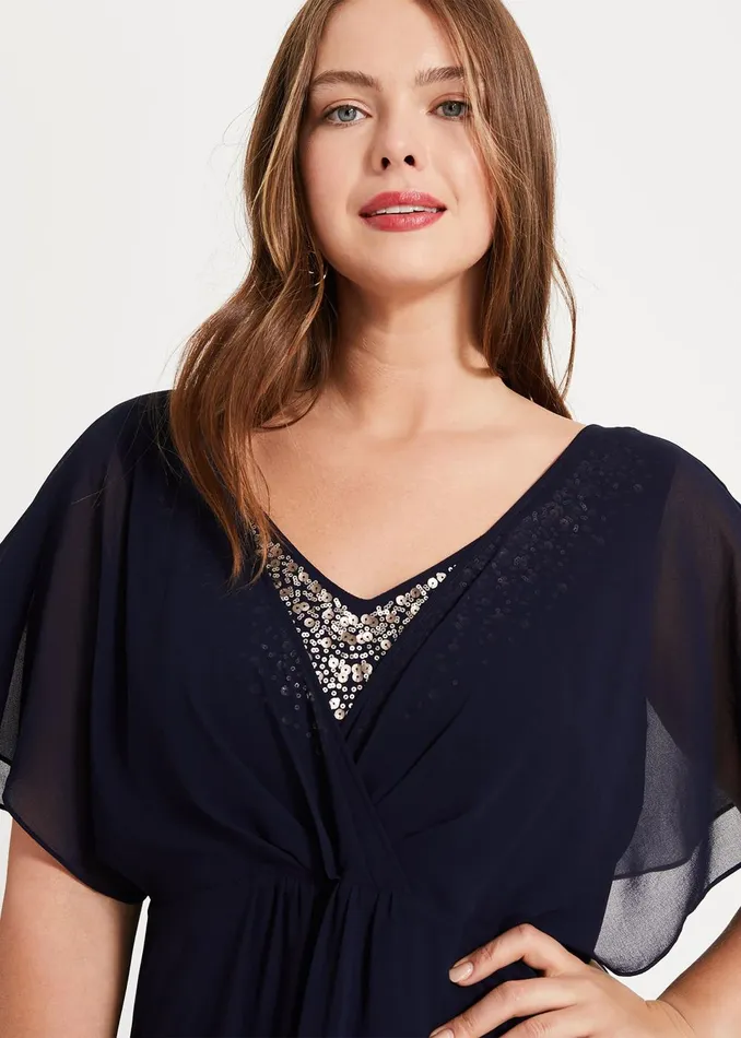 Women Phase Eight Occasion Dresses Albertina Maxi Dress Navy