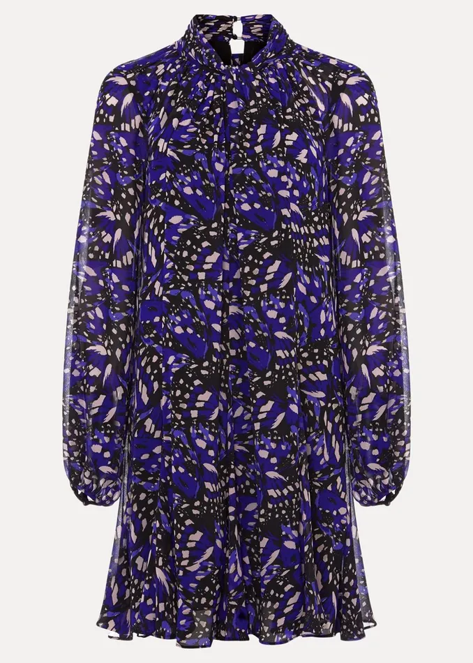 Women Phase Eight Occasion Dresses Aleka Abstract Swing Mini Dress Multicoloured