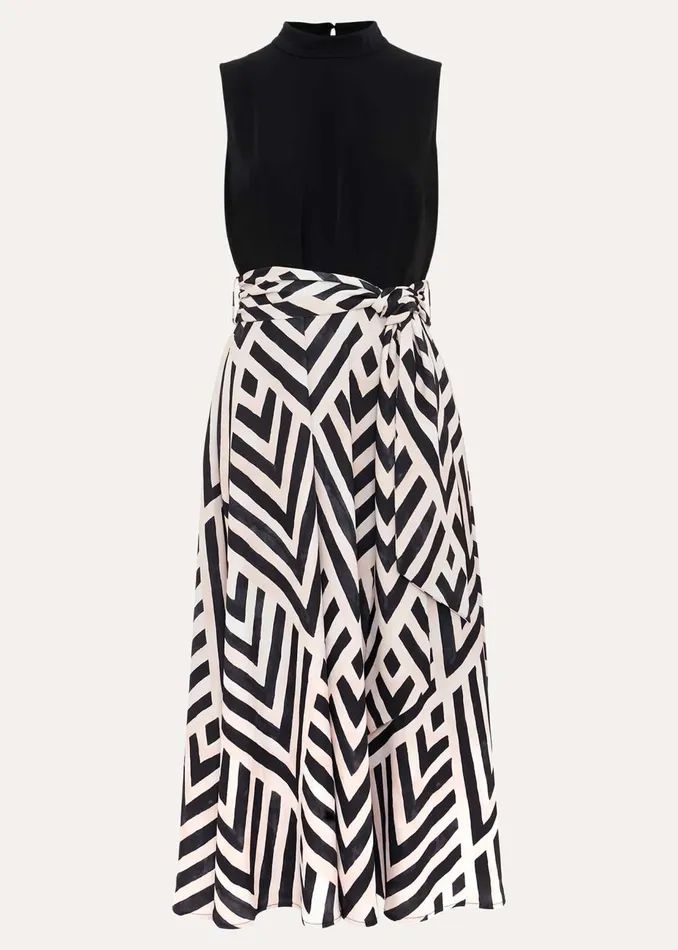 Women Phase Eight Occasion Dresses Alora Print Midi Dress Multicoloured
