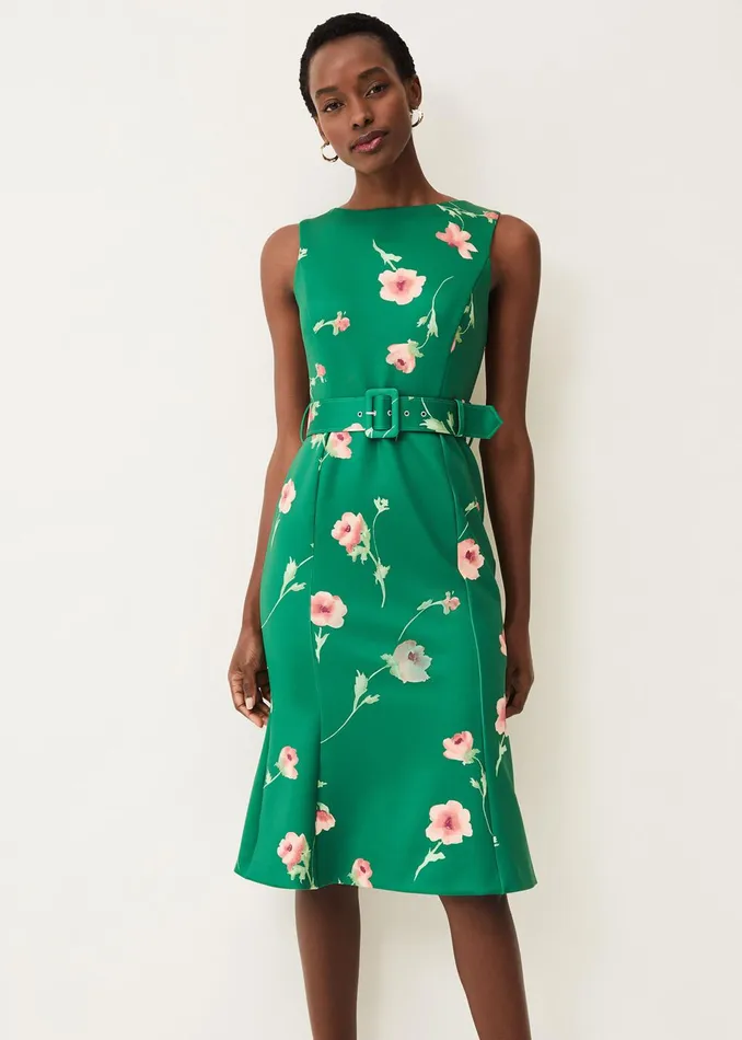 Women Phase Eight Occasion Dresses Anais Scuba Dress Jade